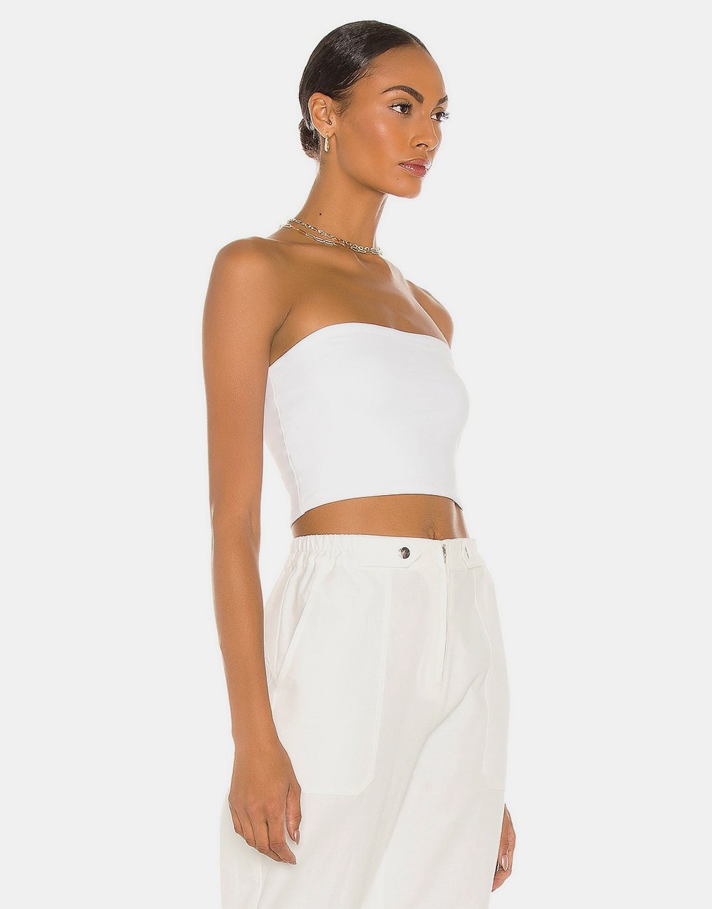 Strapless Crop Top - Image 2